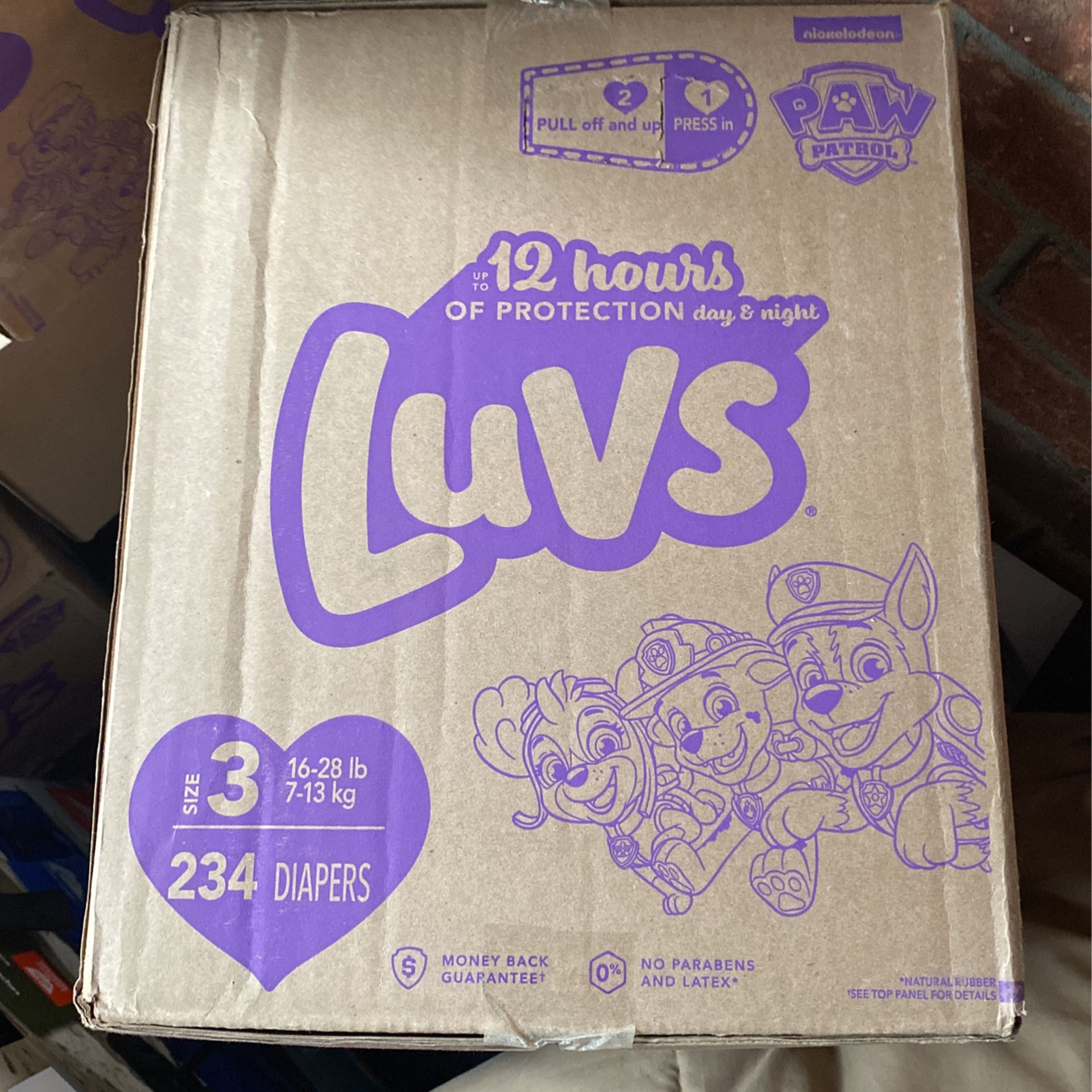 Luvs Diapers Size 3 234 ct