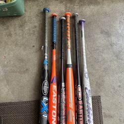 Baseball bat lot 