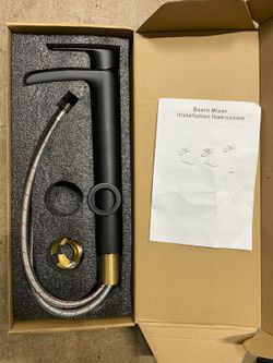 Black Porcelain Sink 