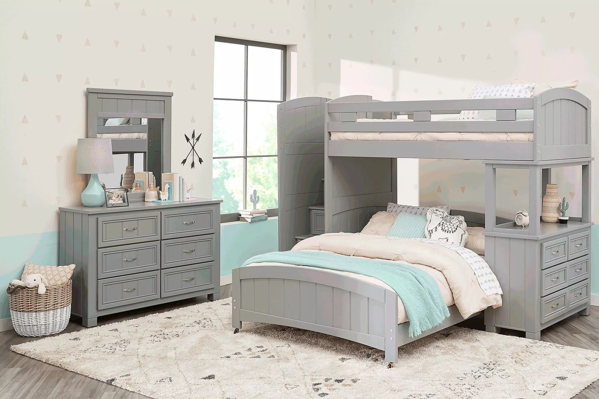Bunk bed bedroom set