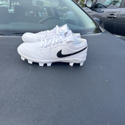 Jordan Low White Football Cleats 