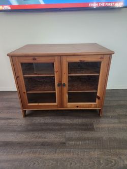Wood cabinet
