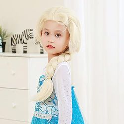 Frozen Disney Elsa Kids Wig / Peluca De Nina 
