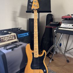 1980 Fender Precision Bass — Natural/Maple, All Original w/ Provenance and Mojo
