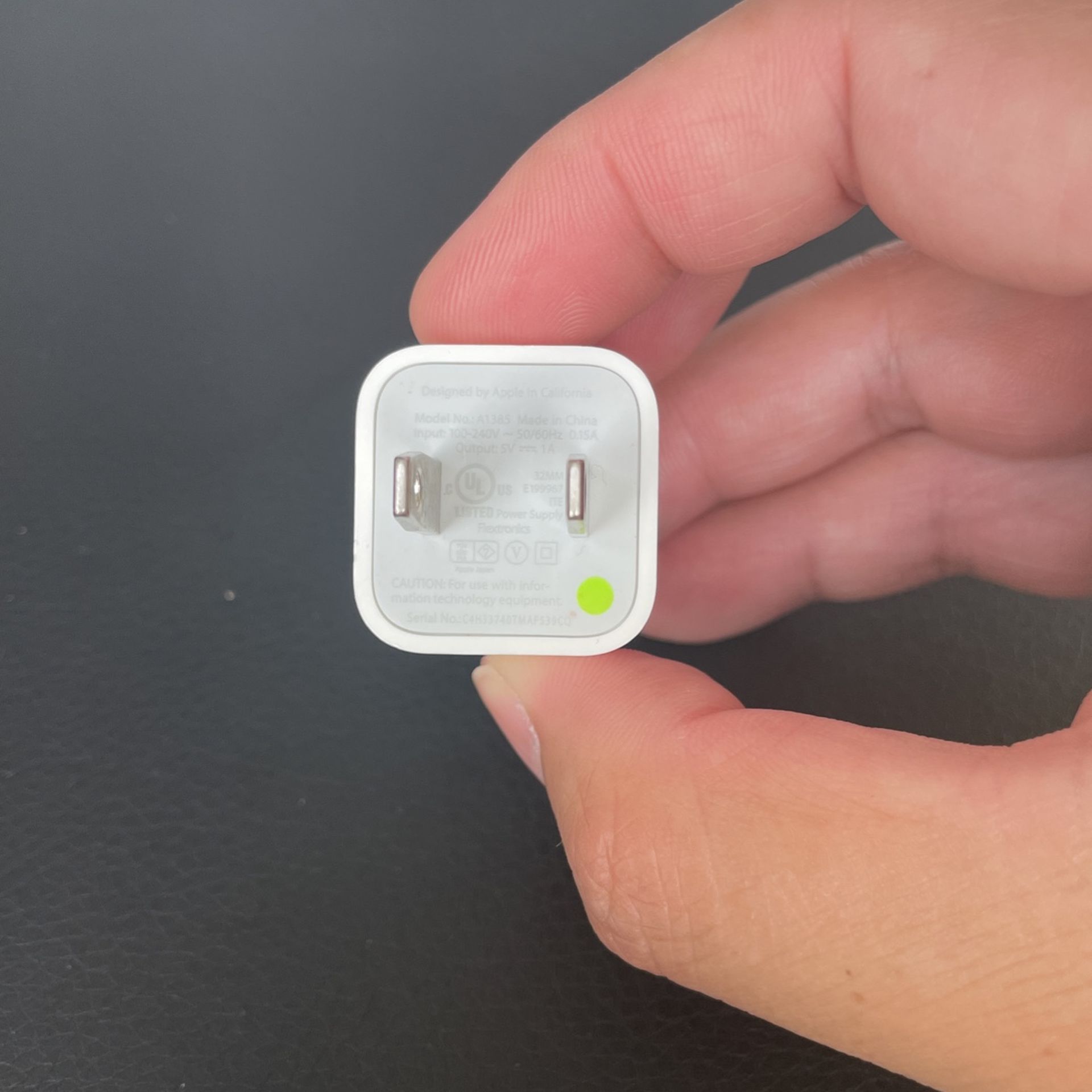 Apple USB A Wall Outlet