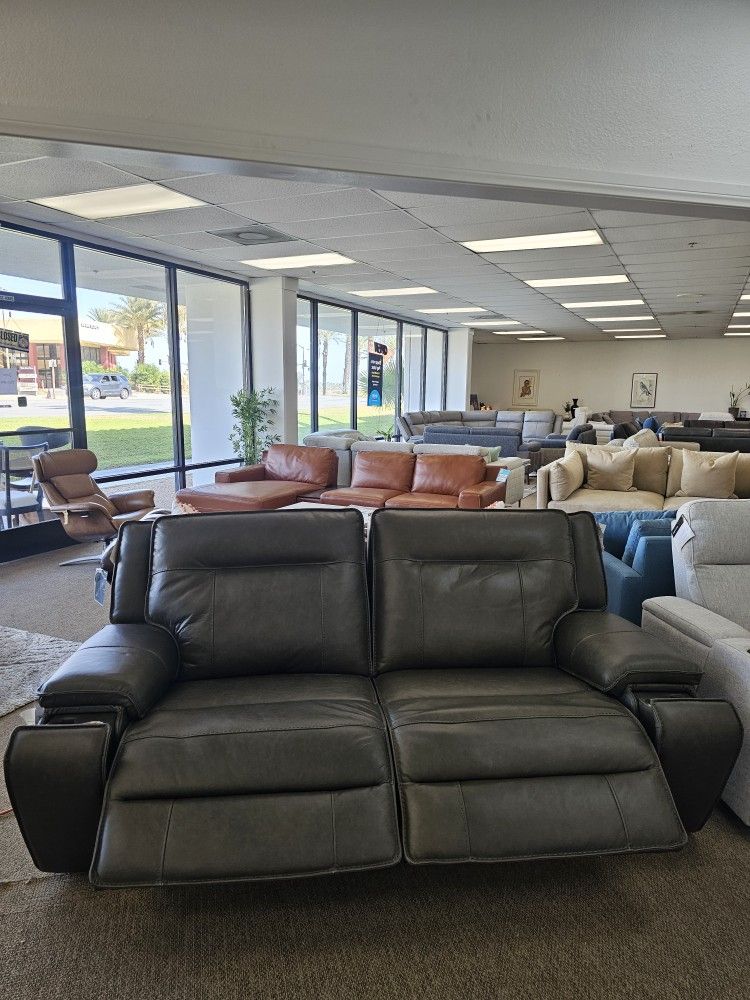 Top Grain Leather Sofa Hansley