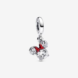 Pandora  Disney  Minnie Mouse Silhouette Dangle Charm