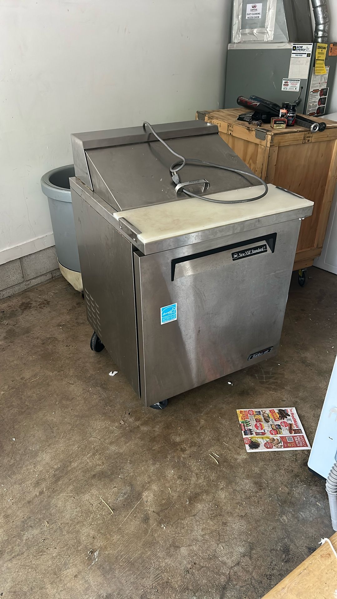 Turbo Air 7 Commercial freezer Undermount