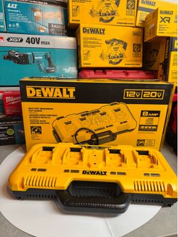 Súper cargador dewalt 4 puertos