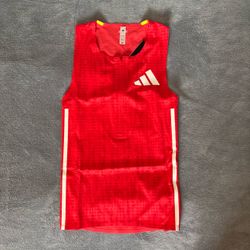 Adidas 2026 Pro Elite Zippered Adizero Singlet Men's Small IX8954 NWT