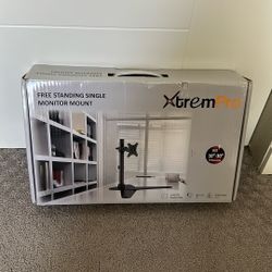XtremPro Free Standing Monitor Mount (10–30”) – Adjustable Desk Stand