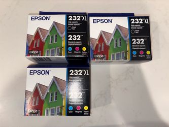 Epson 232XL printer ink