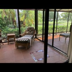 Old Antique Outdoor Chair 