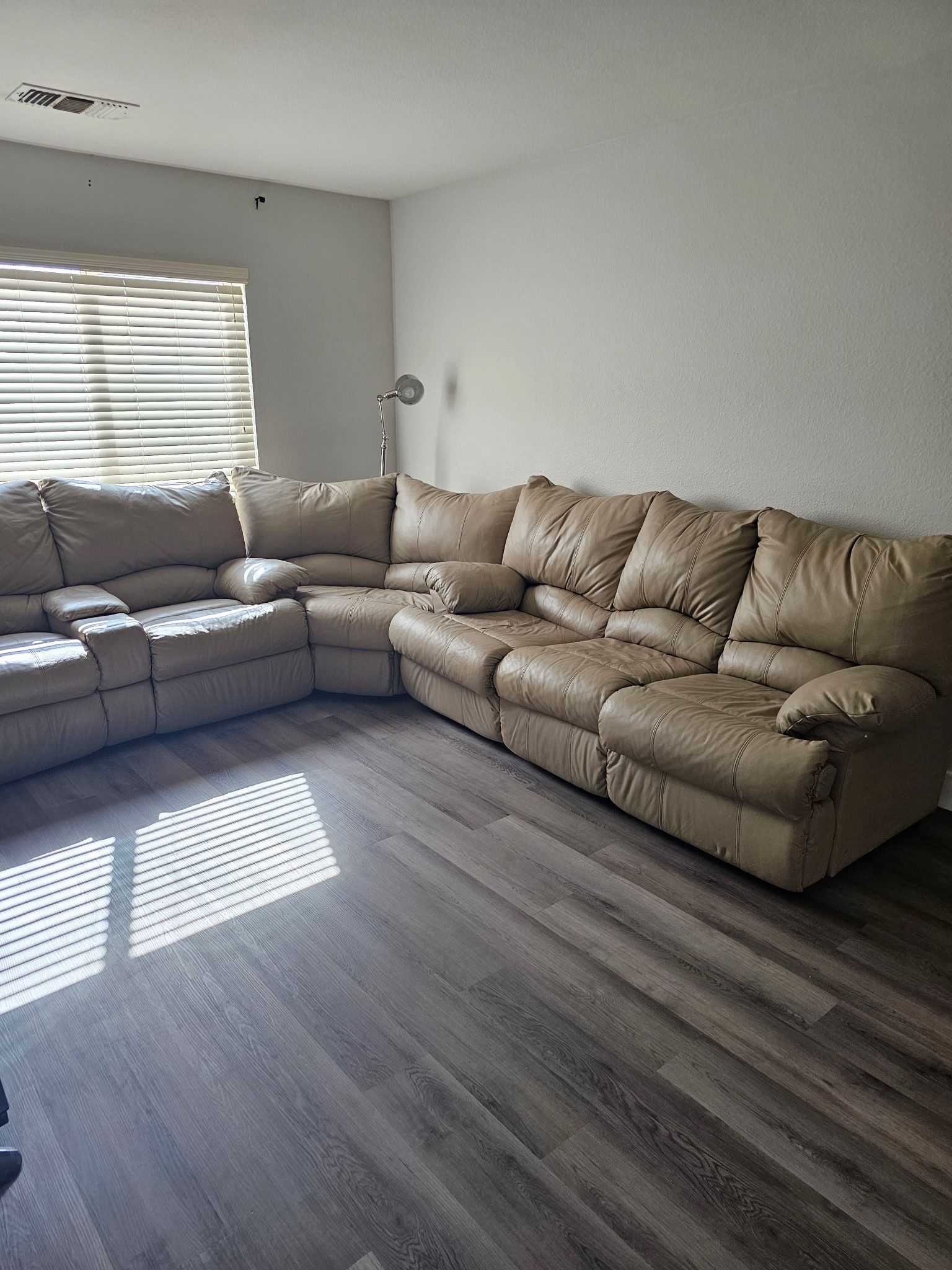 Theater Recliner Sectional With Sleeper