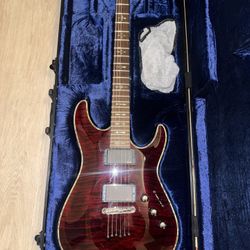 Schecter Hellraiser Electric Guitar with Schecter Hardshell Case