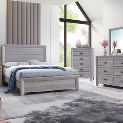 4 Pc Queen Bedroom Set 