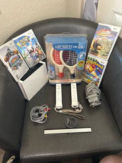 Nintendo Wii Sports Game System Console Bundle RVL-001