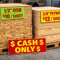 🔥🎄 CHRISTMAS EVE BLOWOUT — TODAY ONLY 🎄🔥 Plywood / OSB — PRICED TO GO NOW