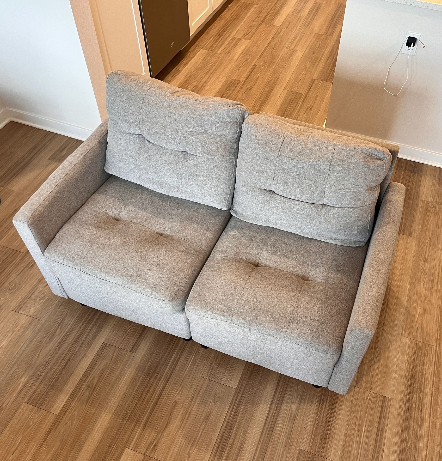 Grey Sectional Couch Sofa