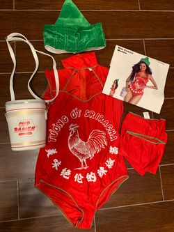 Sexy Sriracha Halloween Costume