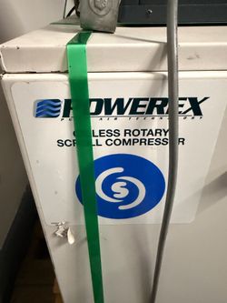 Powerex Oil-Less Scroll Air Compressor w/ Hankison Air Dryer