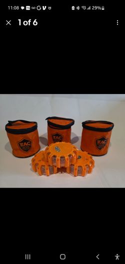 TTAC LED Road Flare Emergency Light Set