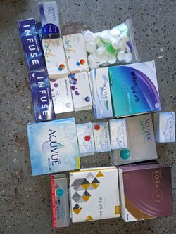 Contacts mytiple prescriptions