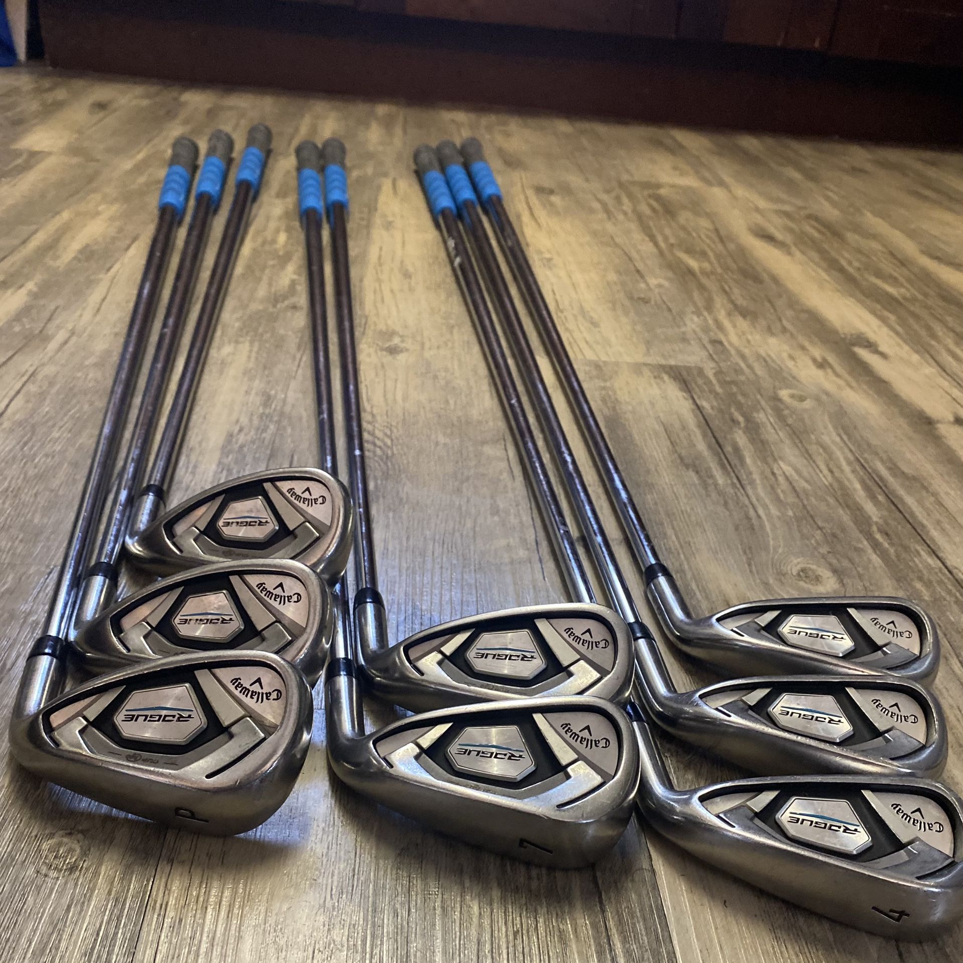 Callaway Rogue X CF18 Individual 8 Iron Graphite Senior Light A Flex RH C-124155 - Mr Topes Golf