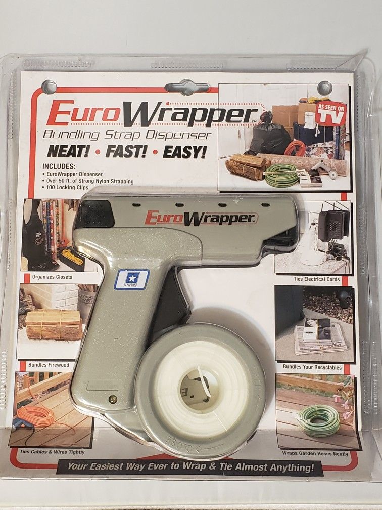 Euro Wrapper Bundling Strap Dispenser Brand NEW Packing Strapper