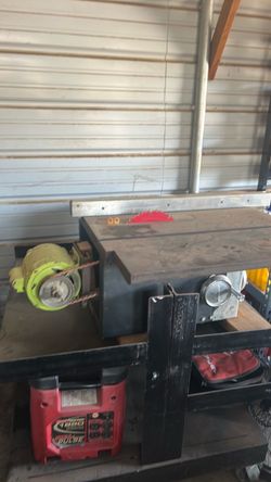 Heavy duty table saw