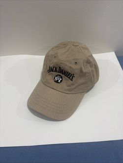 Jack Daniels Old No7 Men's Baseball Cap Hat Beige Khaki