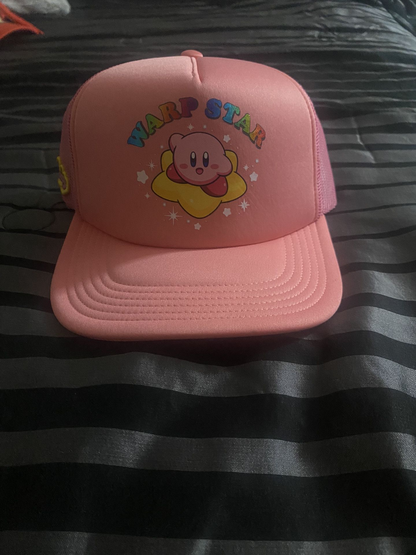 Kirby Hat *Trucker Snapback*/ Video Game Apparel