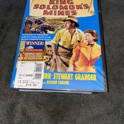 King Solomon’s Mines DVD . New. 