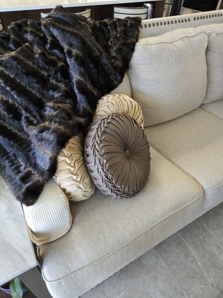 Sofa and love seat 1 year old