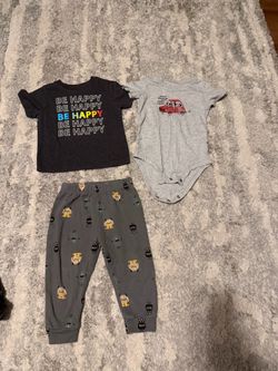 size 18 months Baby Boy 3-Piece Clothing Bundle size 18 months