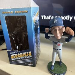 Orel Hershiser 2018 Dodgers Fan Appreciation Day Special Edition Bobblehead SGA