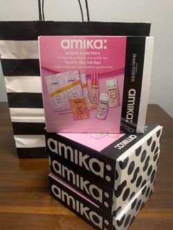 Amika Strand Superstars Sephora Beauty Insider 6 Piece Gift Set