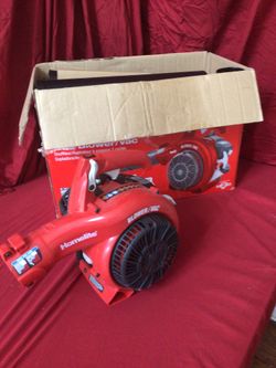 New Open Box Gas Blower