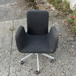 Dark Grey Swivel/Rolling Office Chair