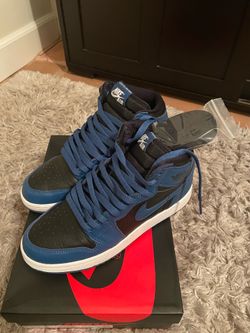 NEW!! AUTHENTIC JORDAN 1 HIGH RETRO DARK MARINA BLUE
