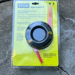Ryobi 2-in-1 Pivoting Fixed Line & Bladed Head