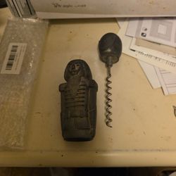 Silver Art Nutcracker Soldier CorkScrew Wine Bottle Opener 