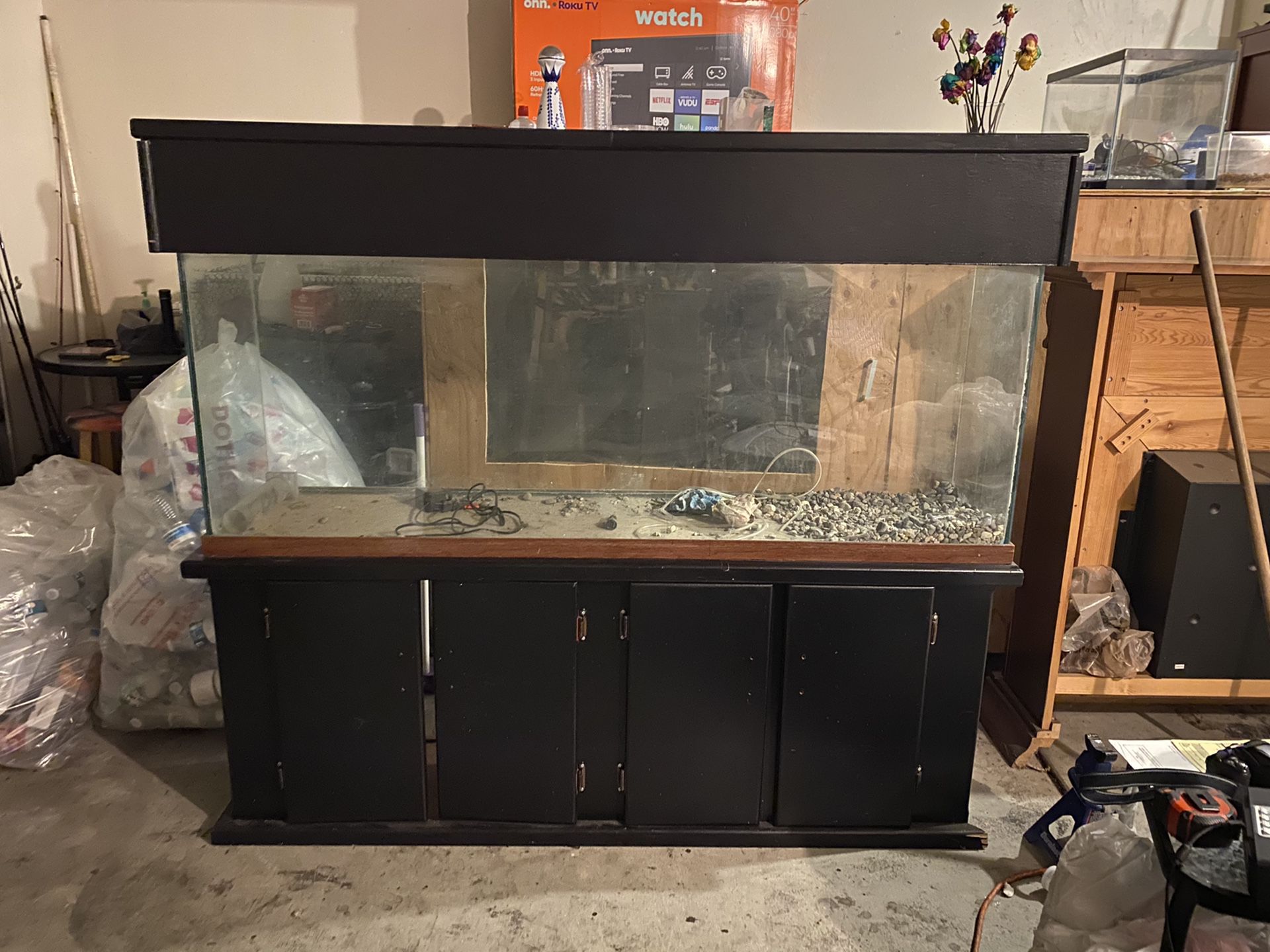 100 gallon tank stand and canopy