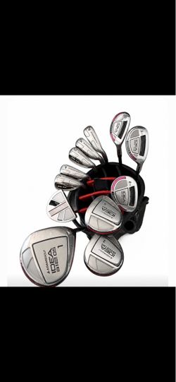 Adams Idea a12 OS Complete Golf Club Set – Driver, Woods, Hybrids, Irons & Bag