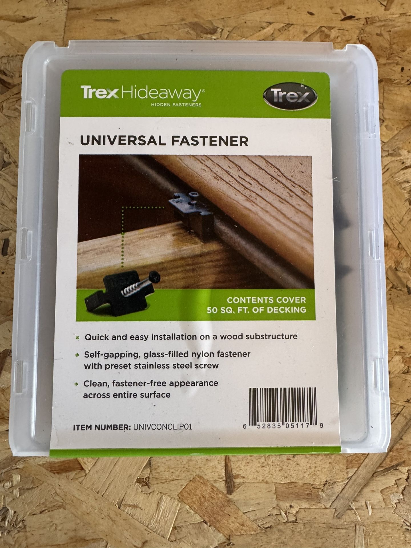 Trex Universal Hideaway Fasteners