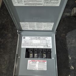 Sqaure D 6 space Panel