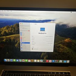 2019 Apple MacBook Pro