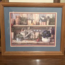 Framed Americana Print