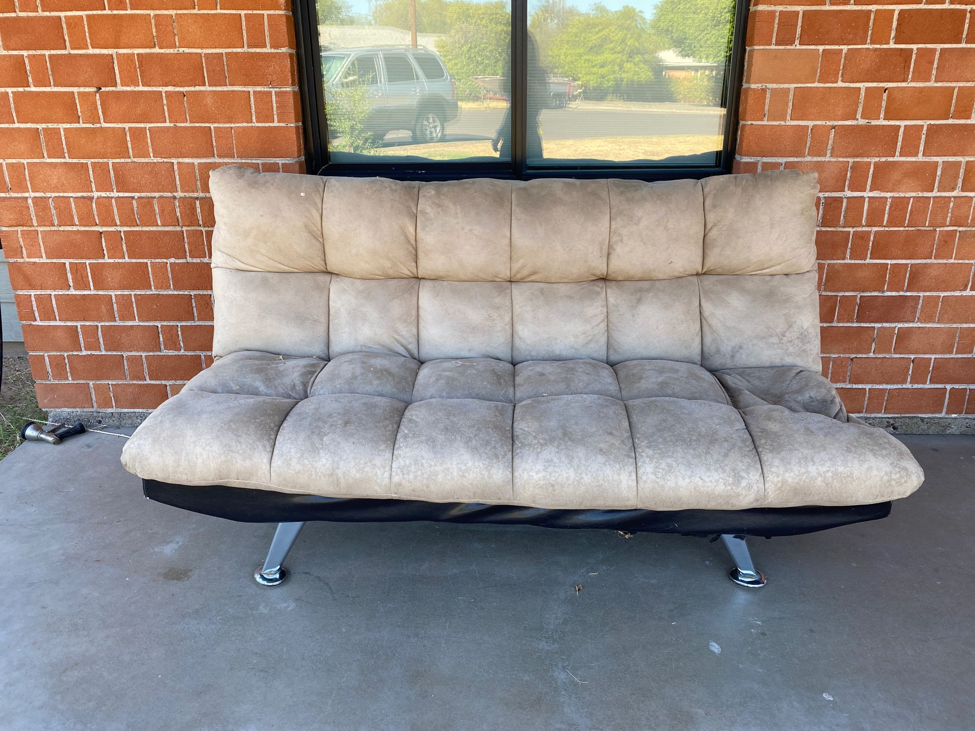 Used Futon, couch and bed