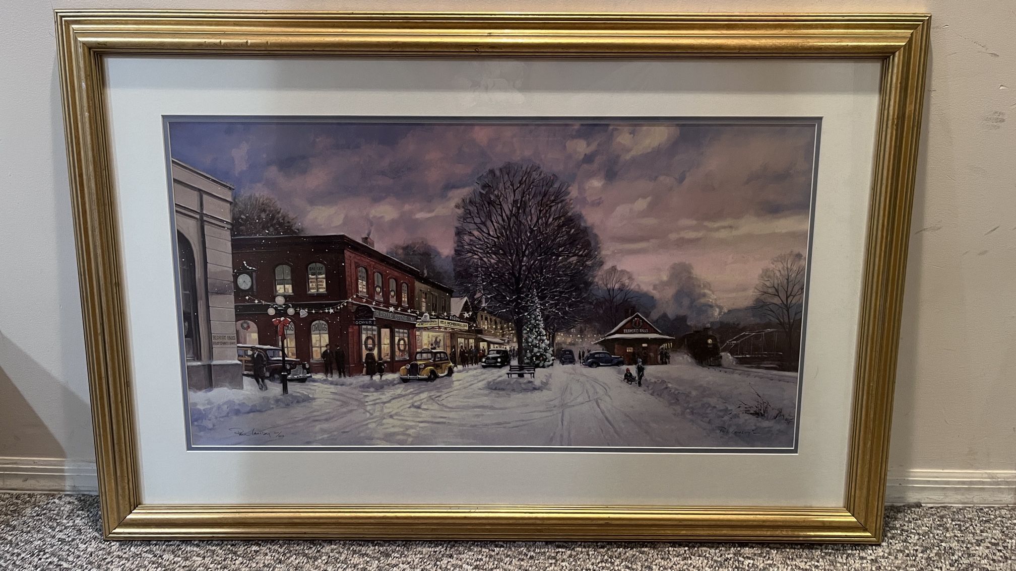 Paul Landry 307/1250 - It’s A Wonderful Christmas